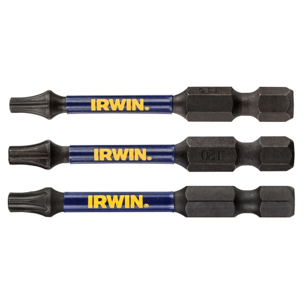  Набор бит Irwin Impact Pro Performance 57 мм Torx T15,T20,T25 3 шт, Irwin IW6061608  — Инсел