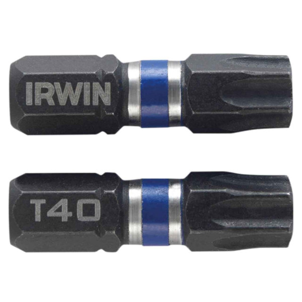 Біта Impact Pro Performance 25 мм T40 2 шт, Irwin IW6061613 - Инсел