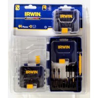 Набор бит Impact Pro Performance Torx в кейсе с двумя держателями 44 шт, Irwin IW6061622