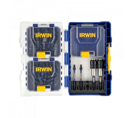 Набор бит Impact Pro Performance Torx в кейсе с двумя держателями 44 шт, Irwin IW6061622