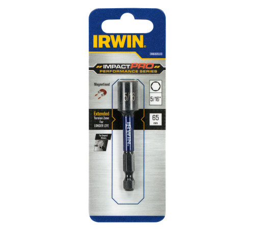 Держатель шурупов торсионный Impact Pro Performance 7x65 мм, Irwin IW6069114