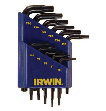 Набор ключей шестигранных Torx T6-T40 10 шт, Irwin T10758