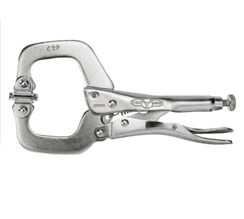 Клещи Original C-образные с фиксатором и подвижными губками тип 6SP 150 мм, Irwin T18EL4